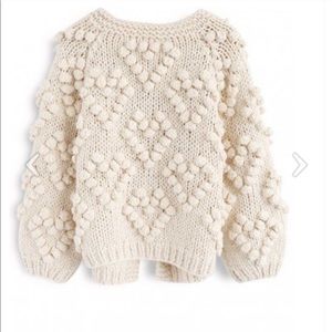 Ivory heart cardigan 🔴 MUST GO 🔴 Moving Sale